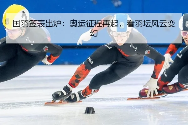 国羽签表出炉：奥运征程再起，看羽坛风云变幻